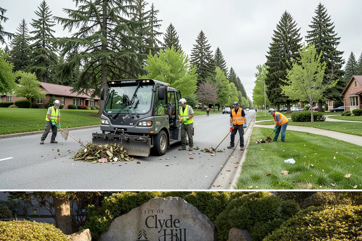 Sign Visibility Clearing in Clyde Hill, King County, WA - Sign clearing is most needed from May through September when foliage is full, with a valuable pre-winter pass to remove growth...