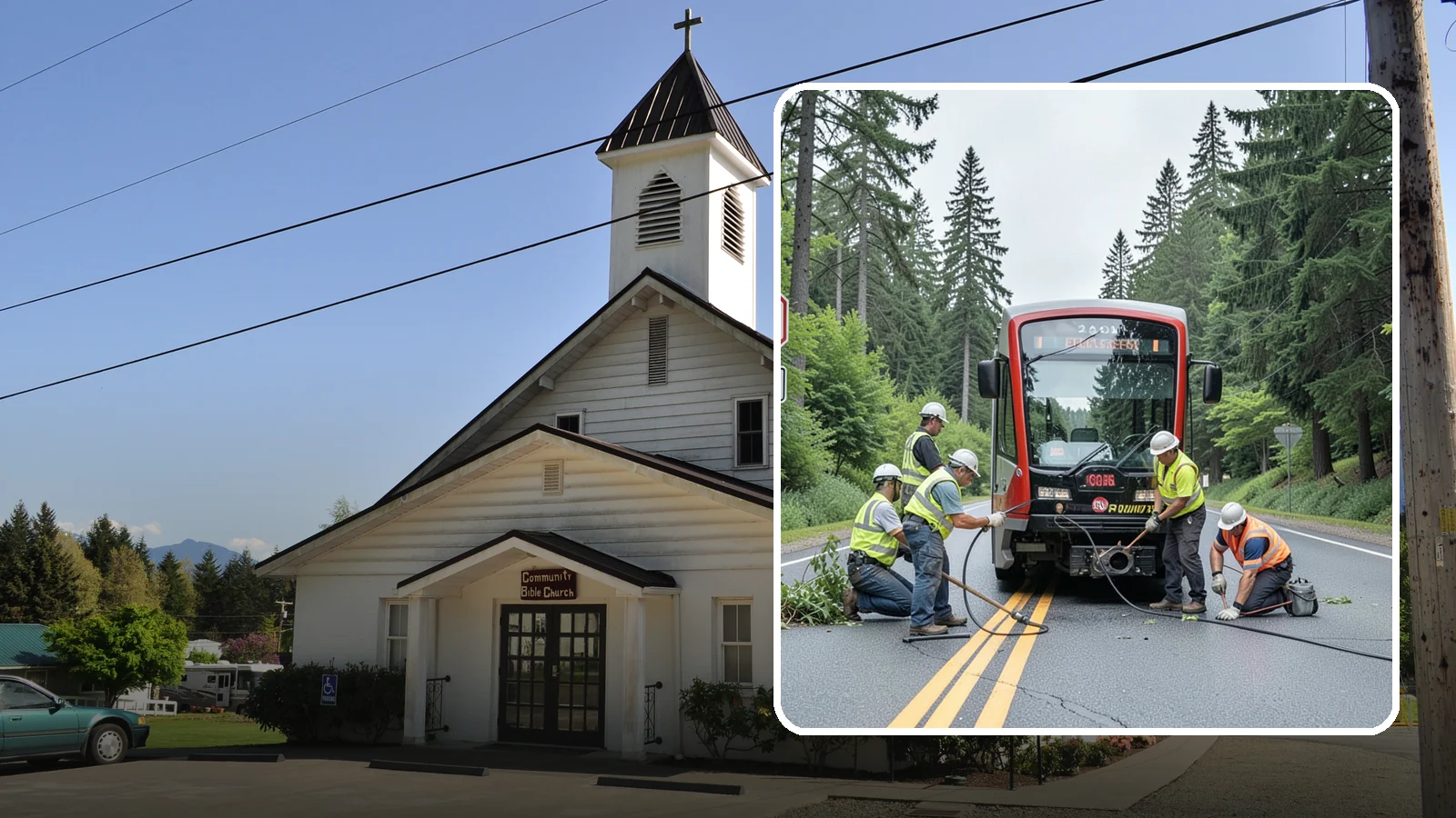 Sign Visibility Clearing in Concrete, Skagit County, WA - Selective clearing that restores unobstructed sight lines to regulatory and warning signs for driver safety and liability...