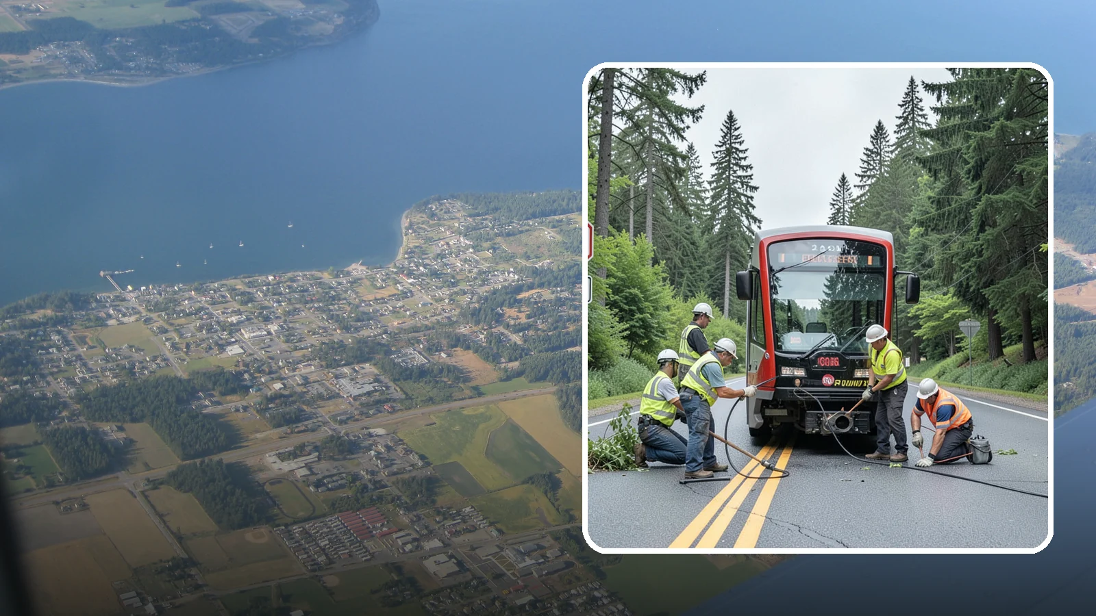 Sign Visibility Clearing in Coupeville, Island County, WA - Selective clearing that restores unobstructed sight lines to regulatory and warning signs for driver safety and liability...