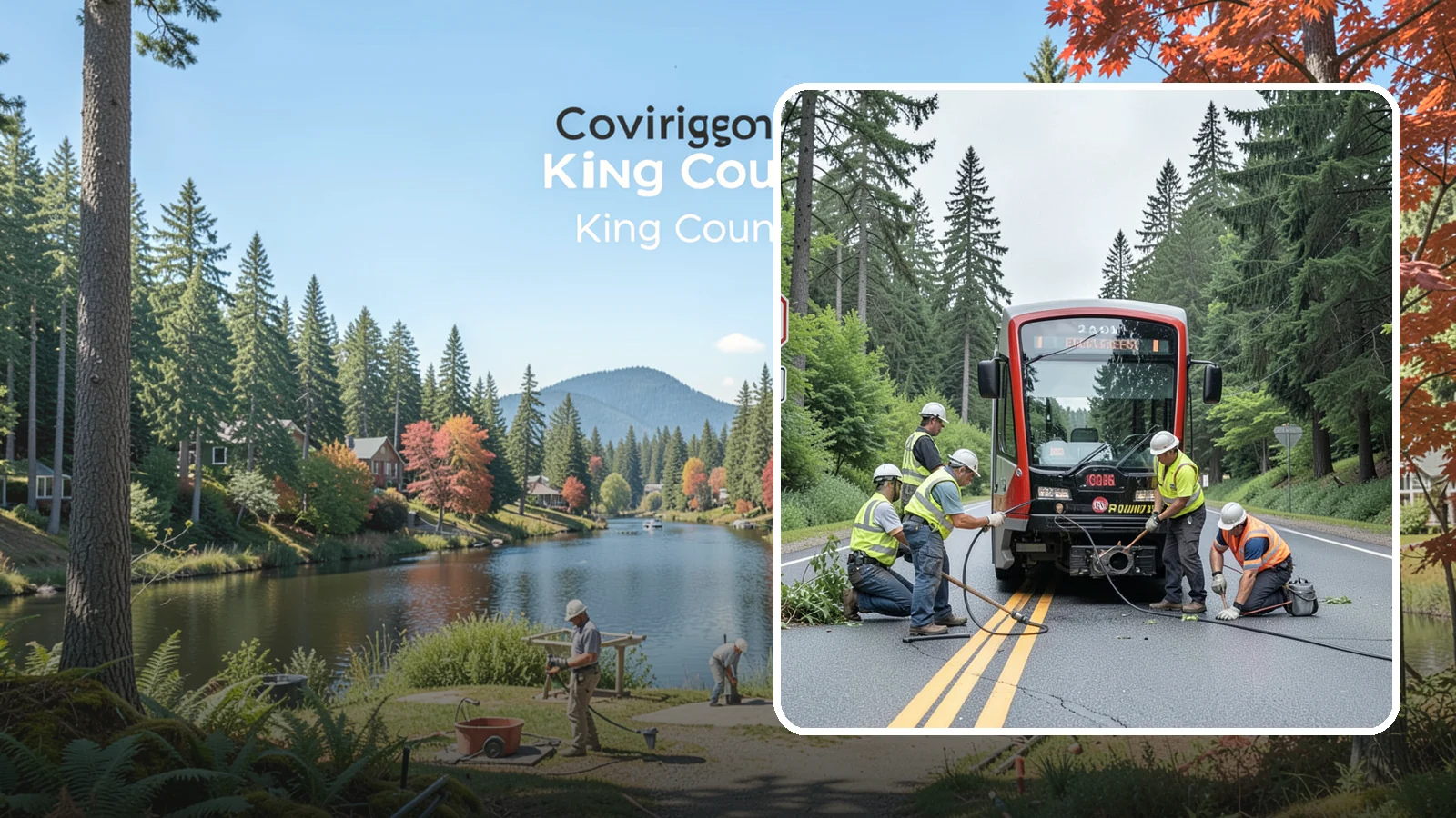 Sign Visibility Clearing in Covington, King County, WA - Selective clearing that restores unobstructed sight lines to regulatory and warning signs for driver safety and liability...