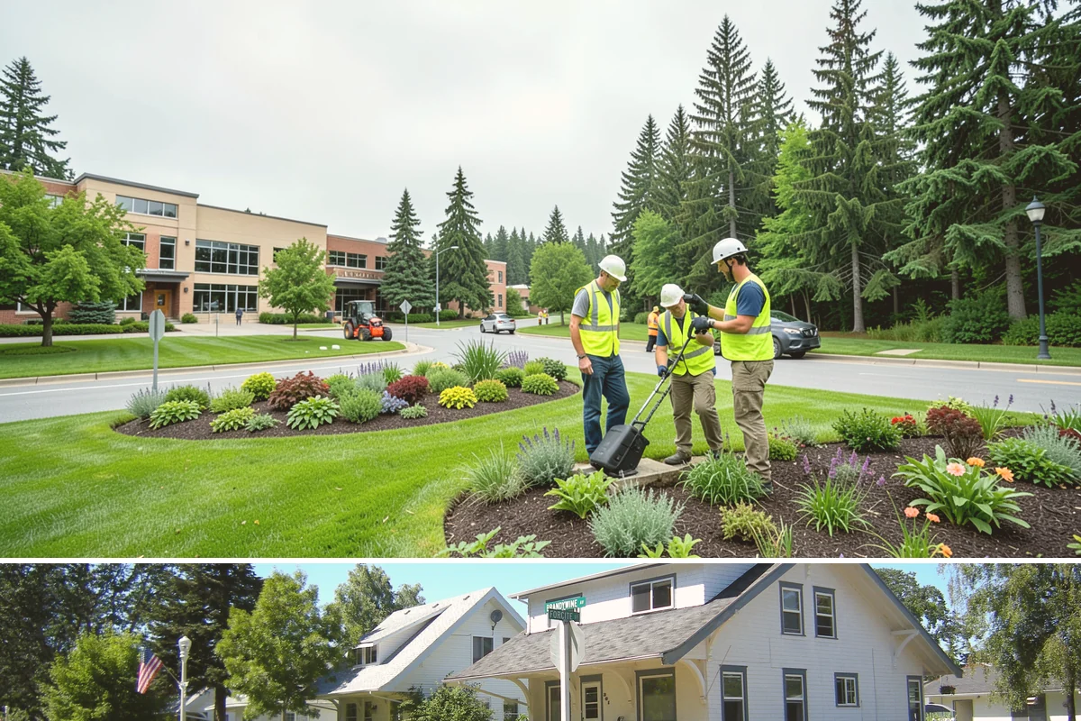 Sign Visibility Clearing in DuPont, Pierce County, WA - Sign clearing is most needed from May through September when foliage is full, with a valuable pre-winter pass to remove growth...