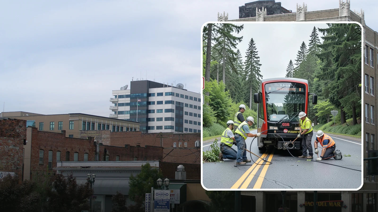 Sign Visibility Clearing in Everett, Snohomish County, WA - Selective clearing that restores unobstructed sight lines to regulatory and warning signs for driver safety and liability...