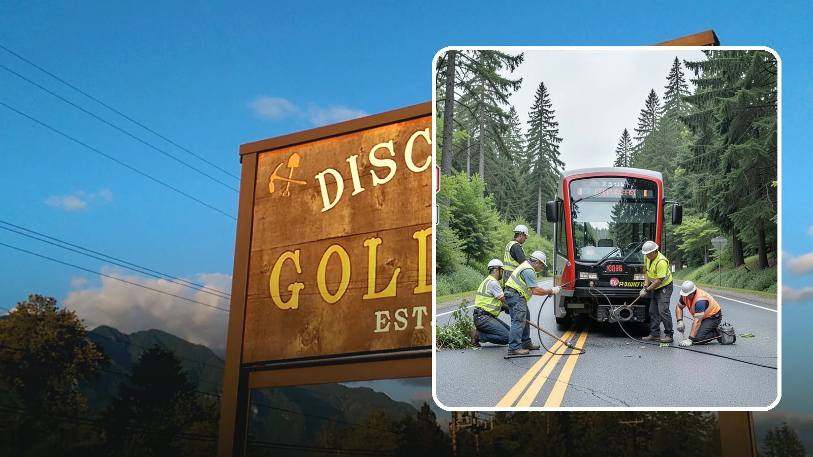 Sign Visibility Clearing in Gold Bar, Snohomish County, WA - Selective clearing that restores unobstructed sight lines to regulatory and warning signs for driver safety and liability...