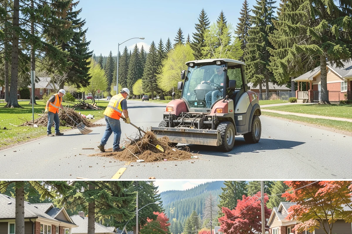Sign Visibility Clearing in Hunts Point, King County, WA - Sign clearing is most needed from May through September when foliage is full, with a valuable pre-winter pass to remove growth...