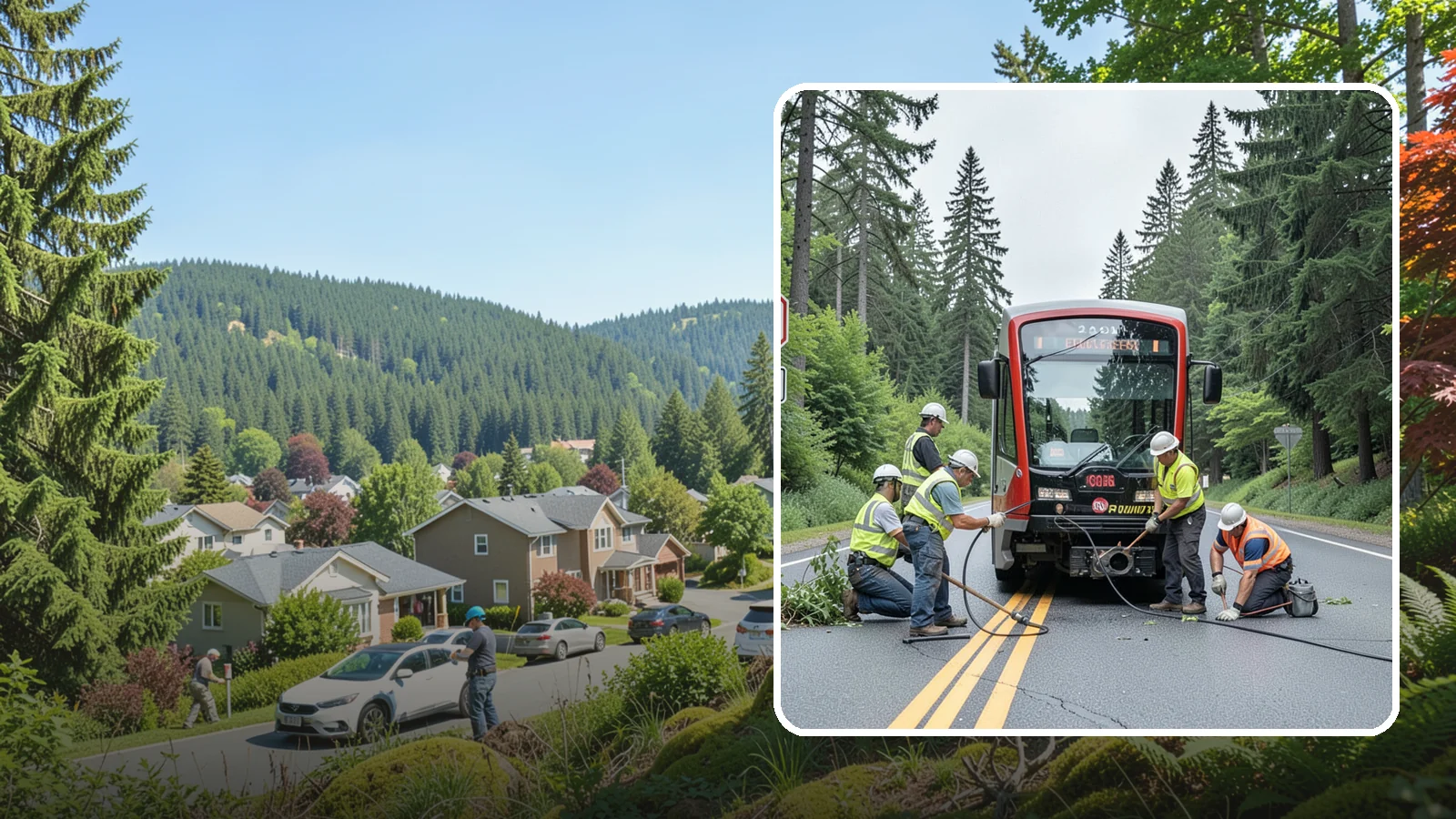 Sign Visibility Clearing in Index, Snohomish County, WA - Selective clearing that restores unobstructed sight lines to regulatory and warning signs for driver safety and liability...