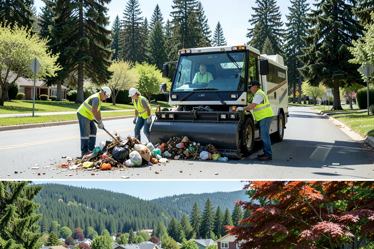 Sign Visibility Clearing in Index, Snohomish County, WA - Sign clearing is most needed from May through September when foliage is full, with a valuable pre-winter pass to remove growth...