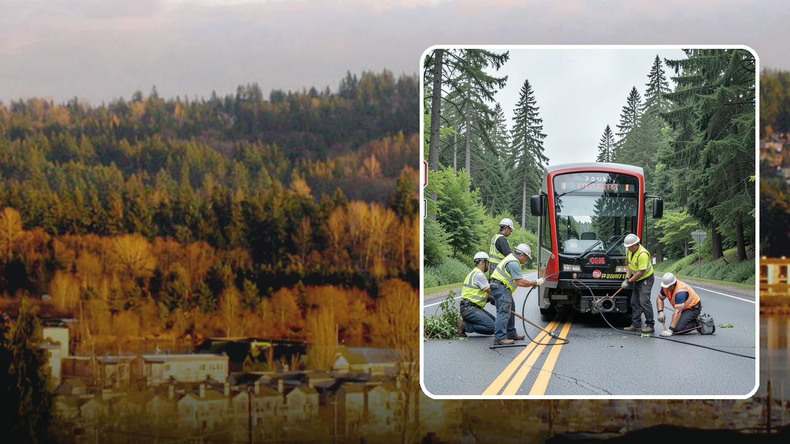 Sign Visibility Clearing in Kenmore, King County, WA - Selective clearing that restores unobstructed sight lines to regulatory and warning signs for driver safety and liability...