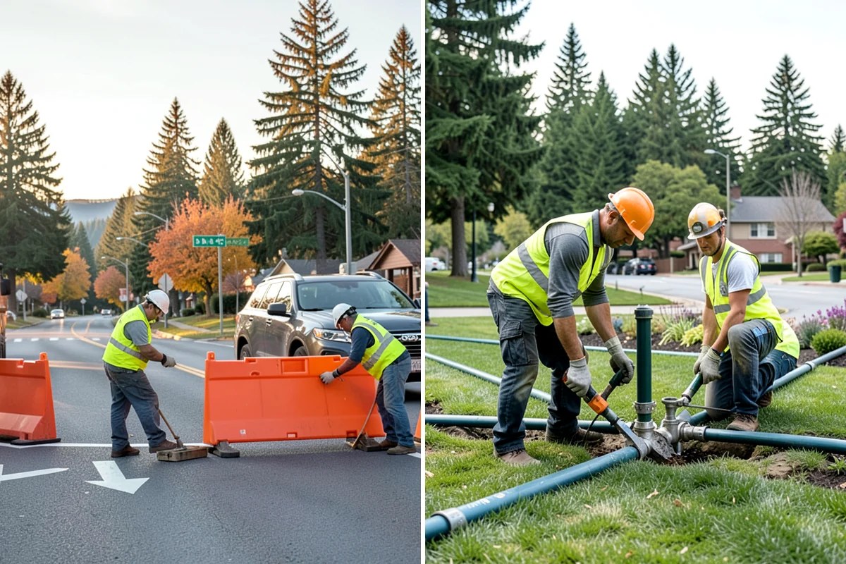 Sign Visibility Clearing in Lake Forest Park, King County, WA - Inventory sign locations and assess vegetative obstruction of each face and approach