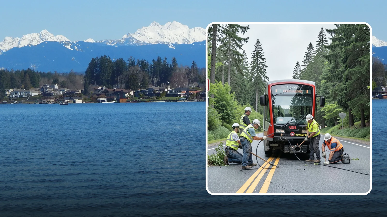 Sign Visibility Clearing in Lake Stevens, Snohomish County, WA - Selective clearing that restores unobstructed sight lines to regulatory and warning signs for driver safety and liability...