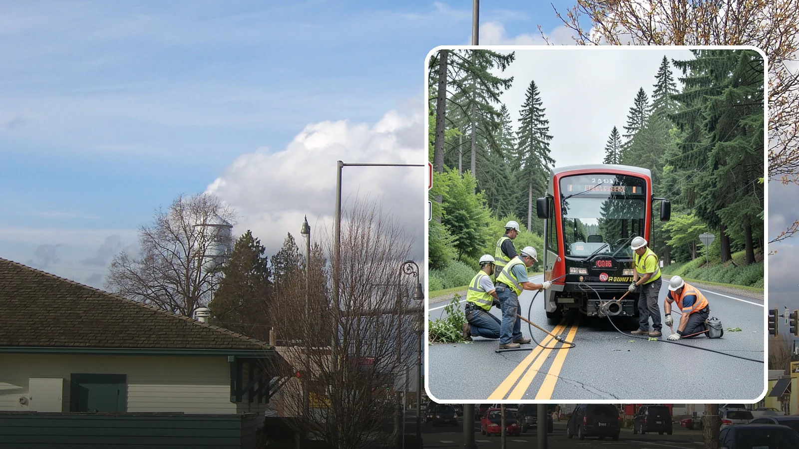 Sign Visibility Clearing in Marysville, Snohomish County, WA - Selective clearing that restores unobstructed sight lines to regulatory and warning signs for driver safety and liability...