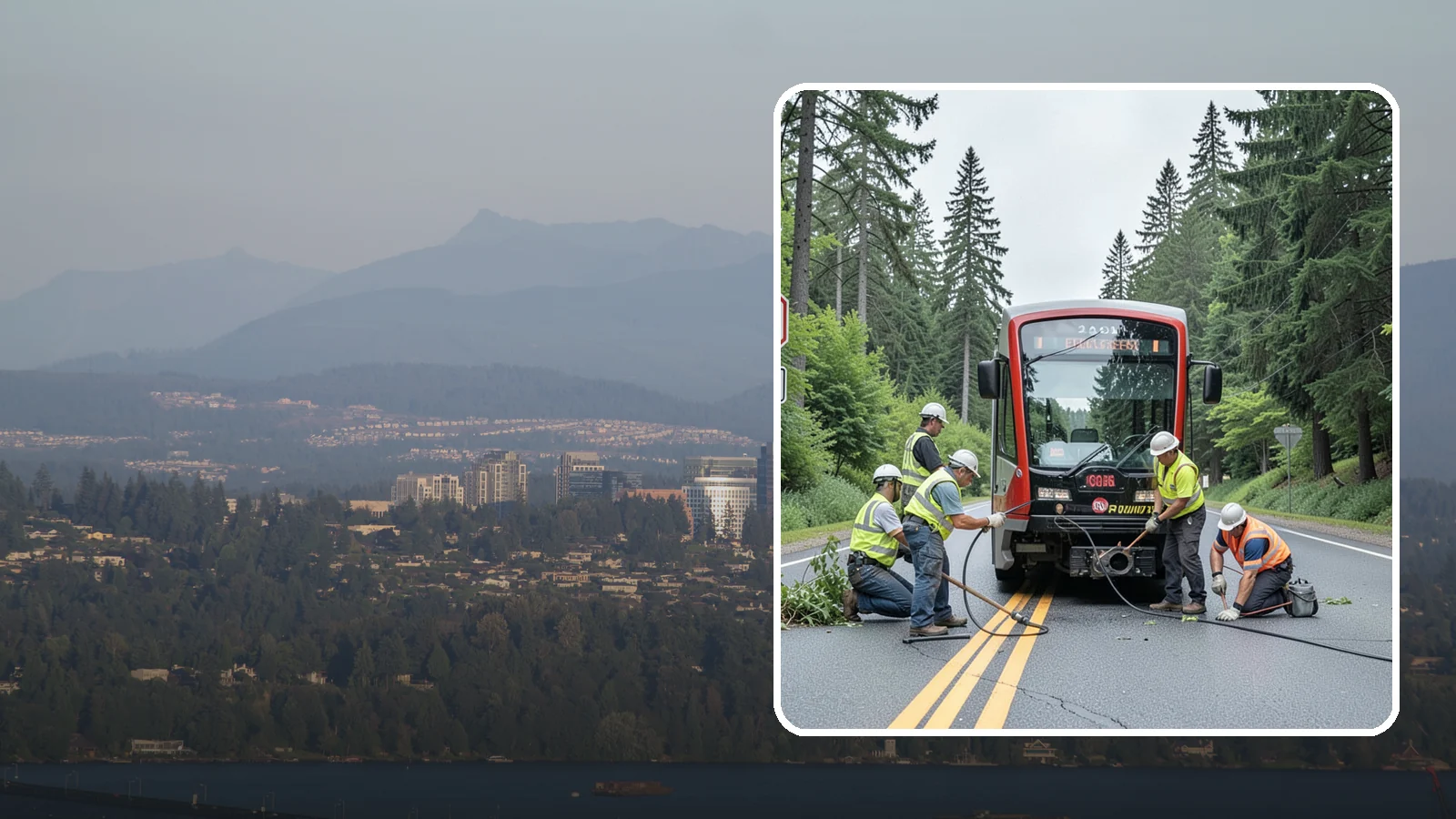 Sign Visibility Clearing in Medina, King County, WA - Selective clearing that restores unobstructed sight lines to regulatory and warning signs for driver safety and liability...