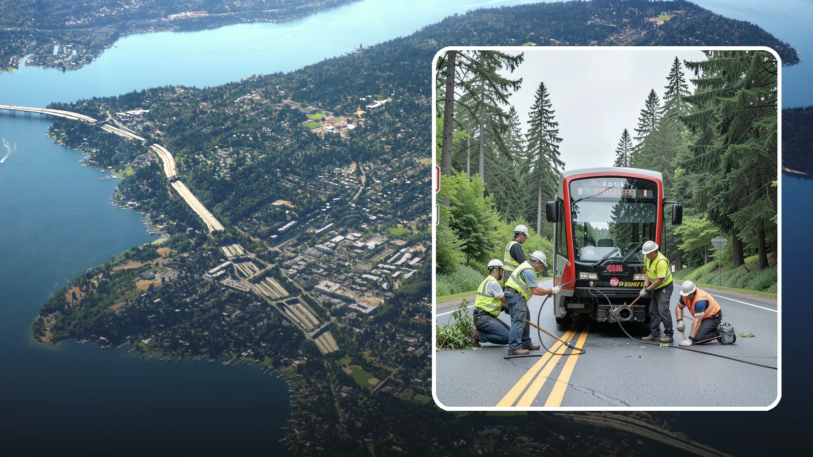 Sign Visibility Clearing in Mercer Island, King County, WA - Selective clearing that restores unobstructed sight lines to regulatory and warning signs for driver safety and liability...