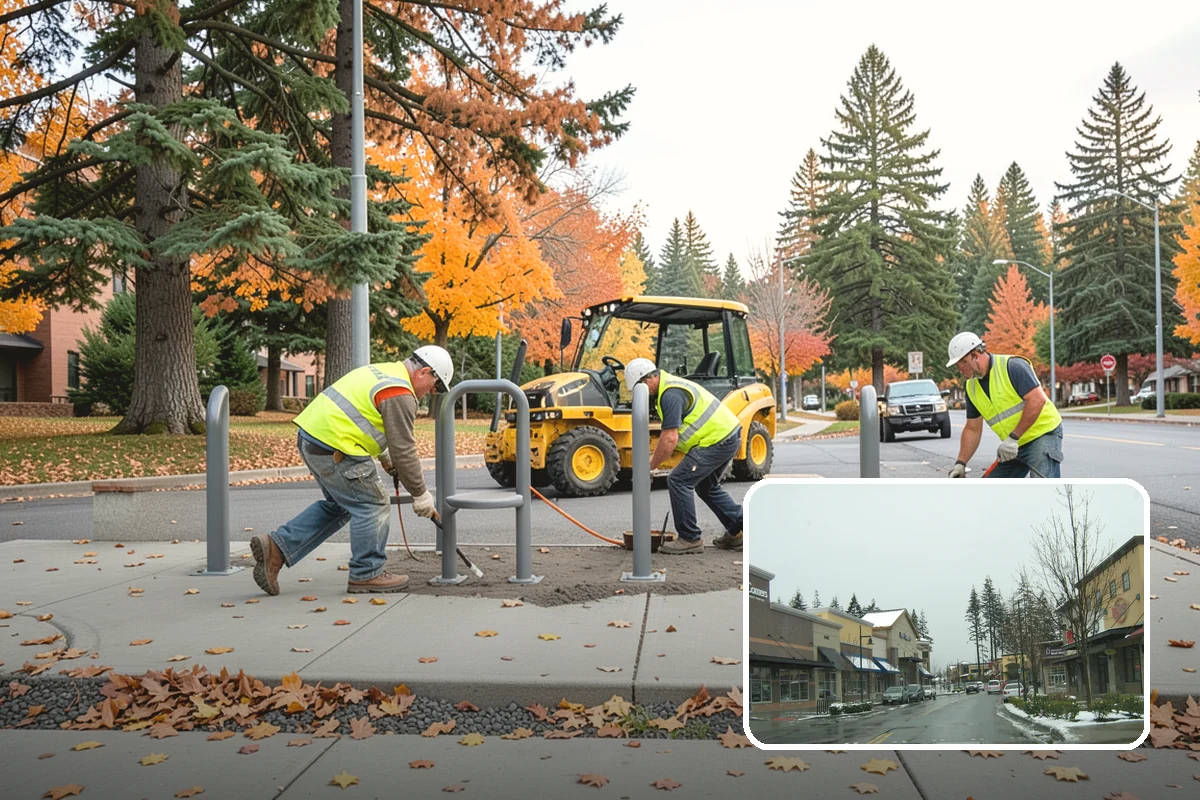 Sign Visibility Clearing in Mill Creek, Snohomish County, WA - Restores MUTCD-compliant sign visibility and legibility distance
