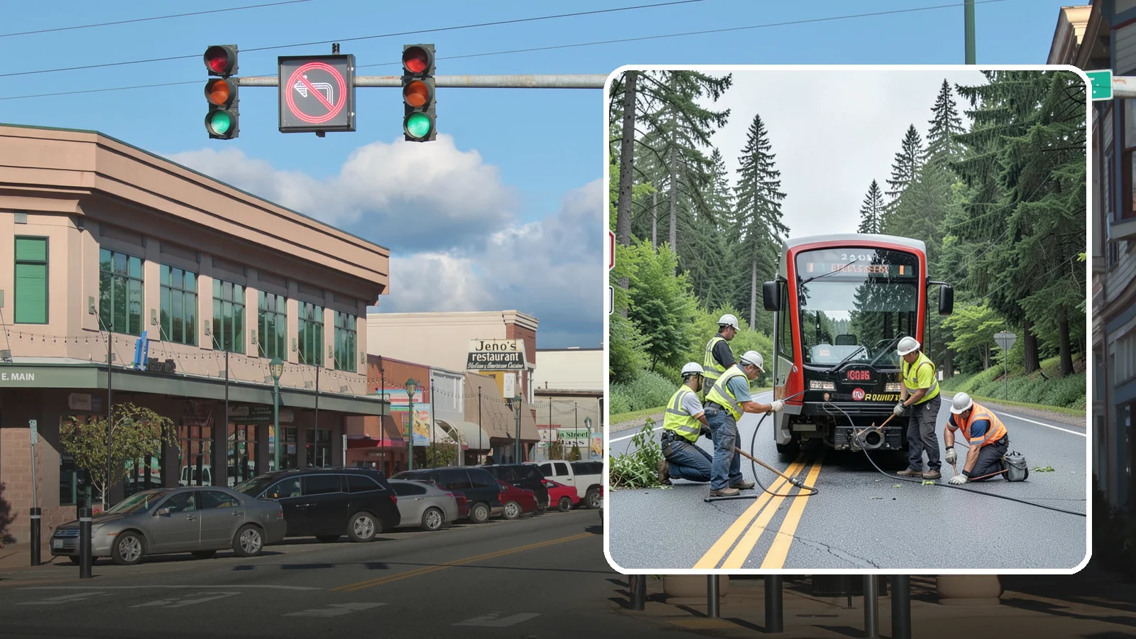 Sign Visibility Clearing in Monroe, Snohomish County, WA - Selective clearing that restores unobstructed sight lines to regulatory and warning signs for driver safety and liability...