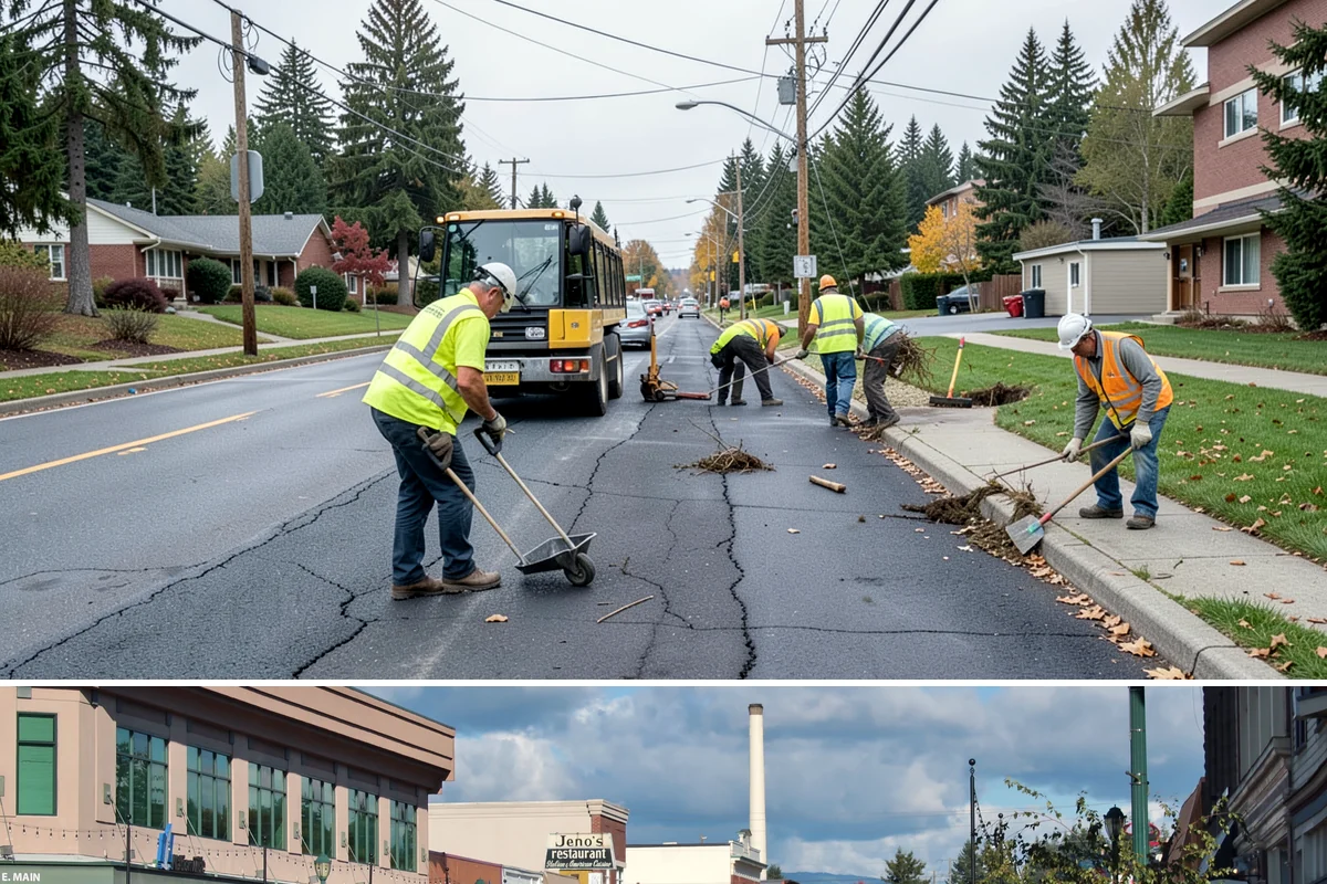 Sign Visibility Clearing in Monroe, Snohomish County, WA - Sign clearing is most needed from May through September when foliage is full, with a valuable pre-winter pass to remove growth...