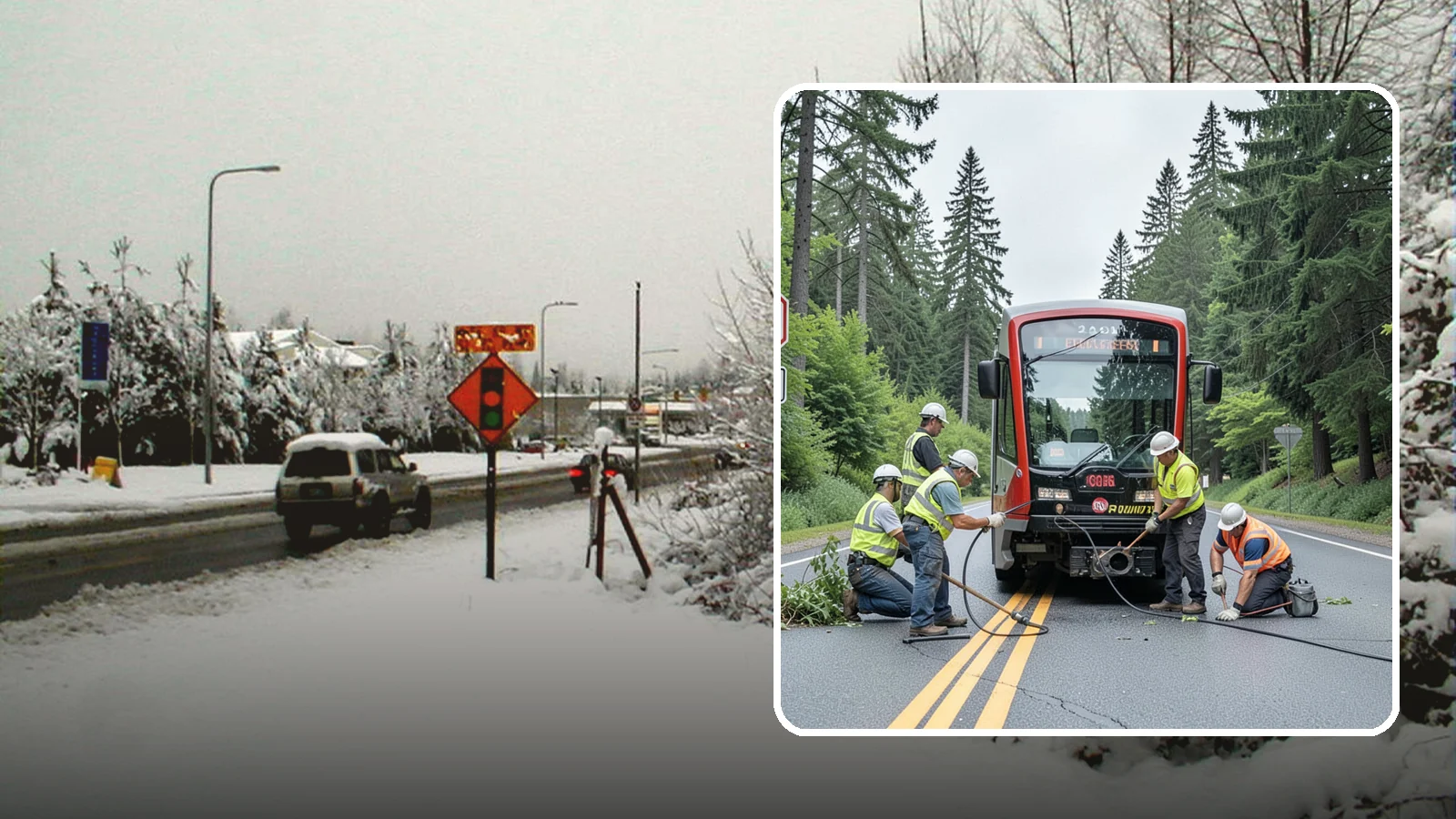 Sign Visibility Clearing in Newcastle, King County, WA - Selective clearing that restores unobstructed sight lines to regulatory and warning signs for driver safety and liability...