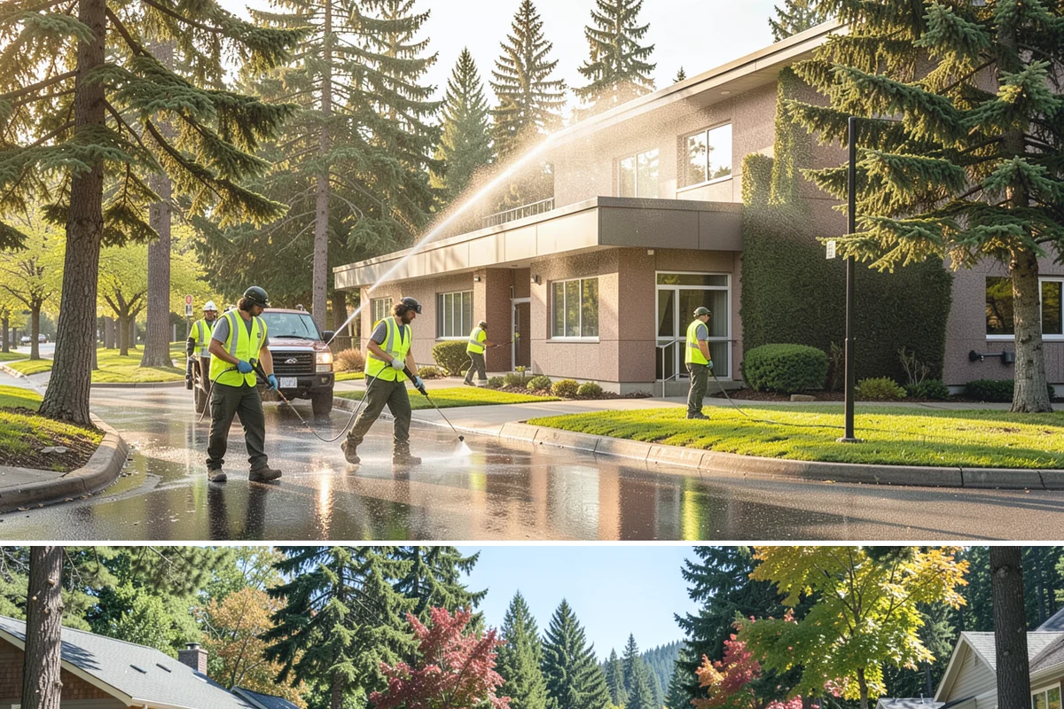 Sign Visibility Clearing in Orting, Pierce County, WA - Sign clearing is most needed from May through September when foliage is full, with a valuable pre-winter pass to remove growth...