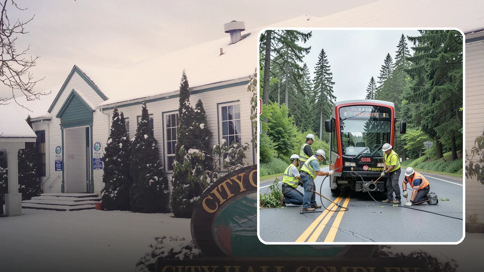 Sign Visibility Clearing in Pacific, King County, WA - Selective clearing that restores unobstructed sight lines to regulatory and warning signs for driver safety and liability...