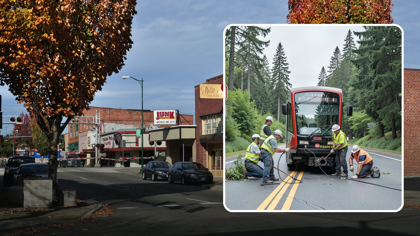 Sign Visibility Clearing in Puyallup, Pierce County, WA - Selective clearing that restores unobstructed sight lines to regulatory and warning signs for driver safety and liability...