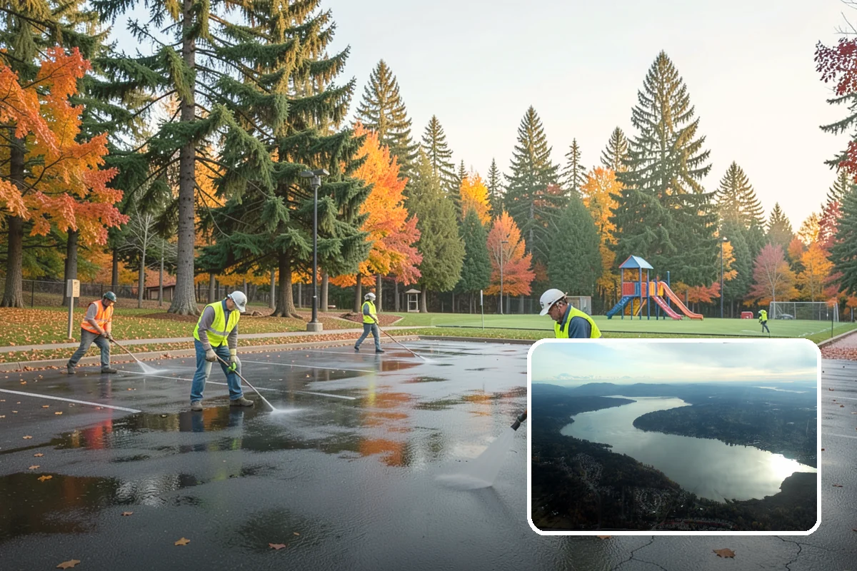 Sign Visibility Clearing in Sammamish, King County, WA - Restores MUTCD-compliant sign visibility and legibility distance