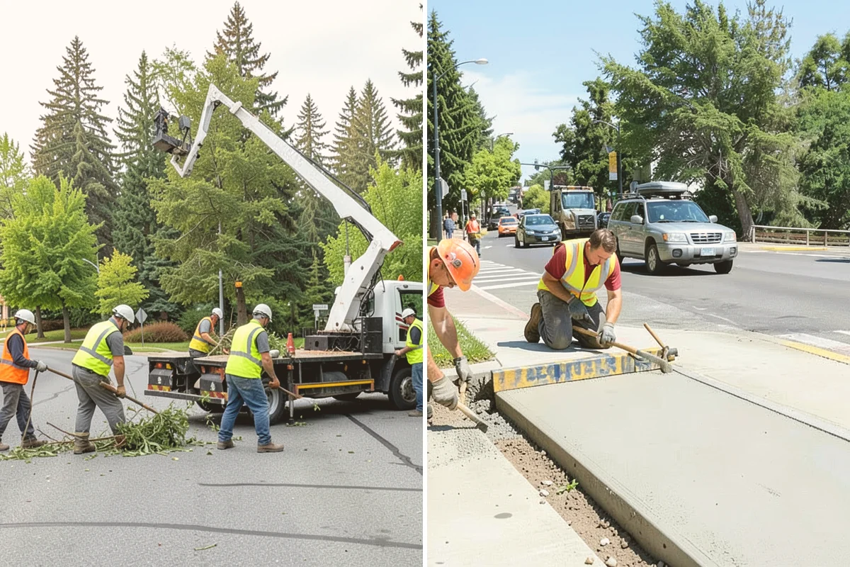 Sign Visibility Clearing in Sammamish, King County, WA - Inventory sign locations and assess vegetative obstruction of each face and approach
