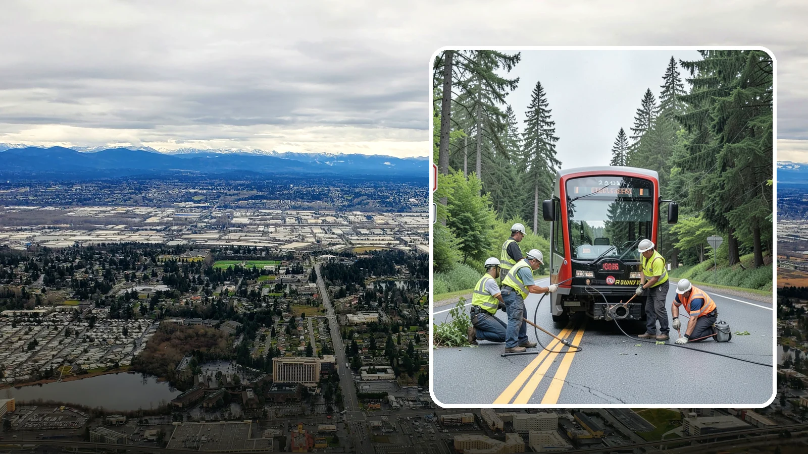 Sign Visibility Clearing in SeaTac, King County, WA - Selective clearing that restores unobstructed sight lines to regulatory and warning signs for driver safety and liability...