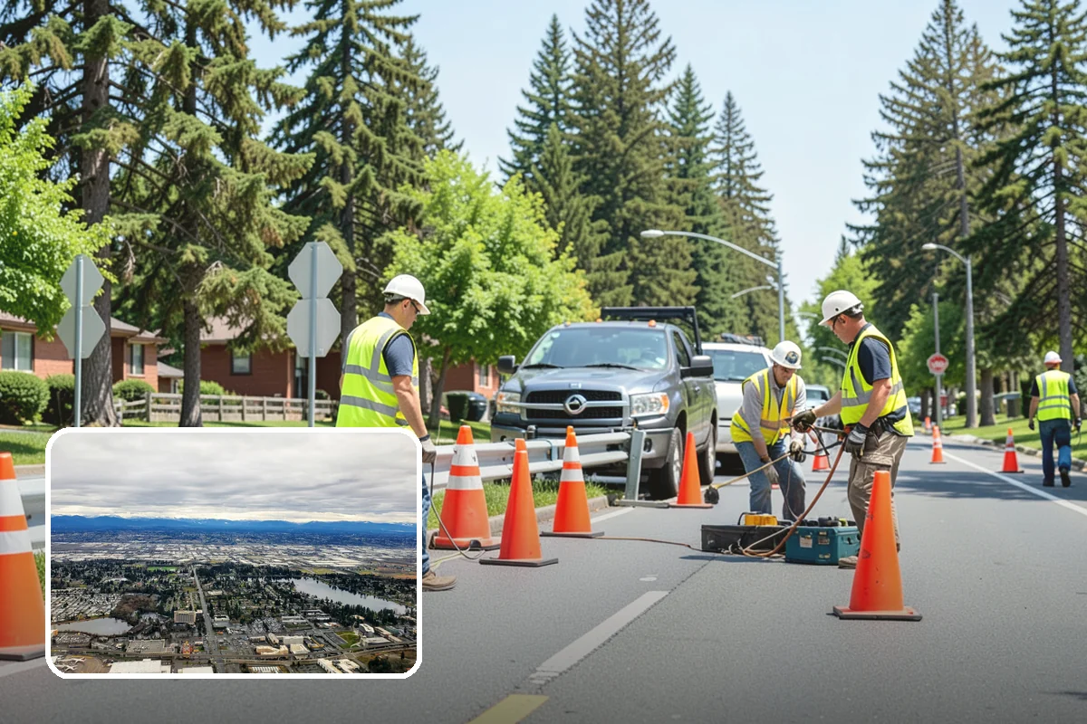 Sign Visibility Clearing in SeaTac, King County, WA - Restores MUTCD-compliant sign visibility and legibility distance