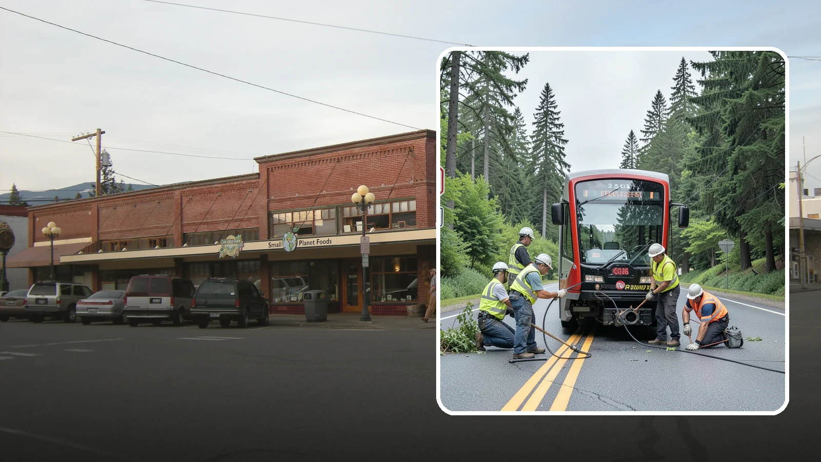 Sign Visibility Clearing in Sedro-Woolley, Skagit County, WA - Selective clearing that restores unobstructed sight lines to regulatory and warning signs for driver safety and liability...