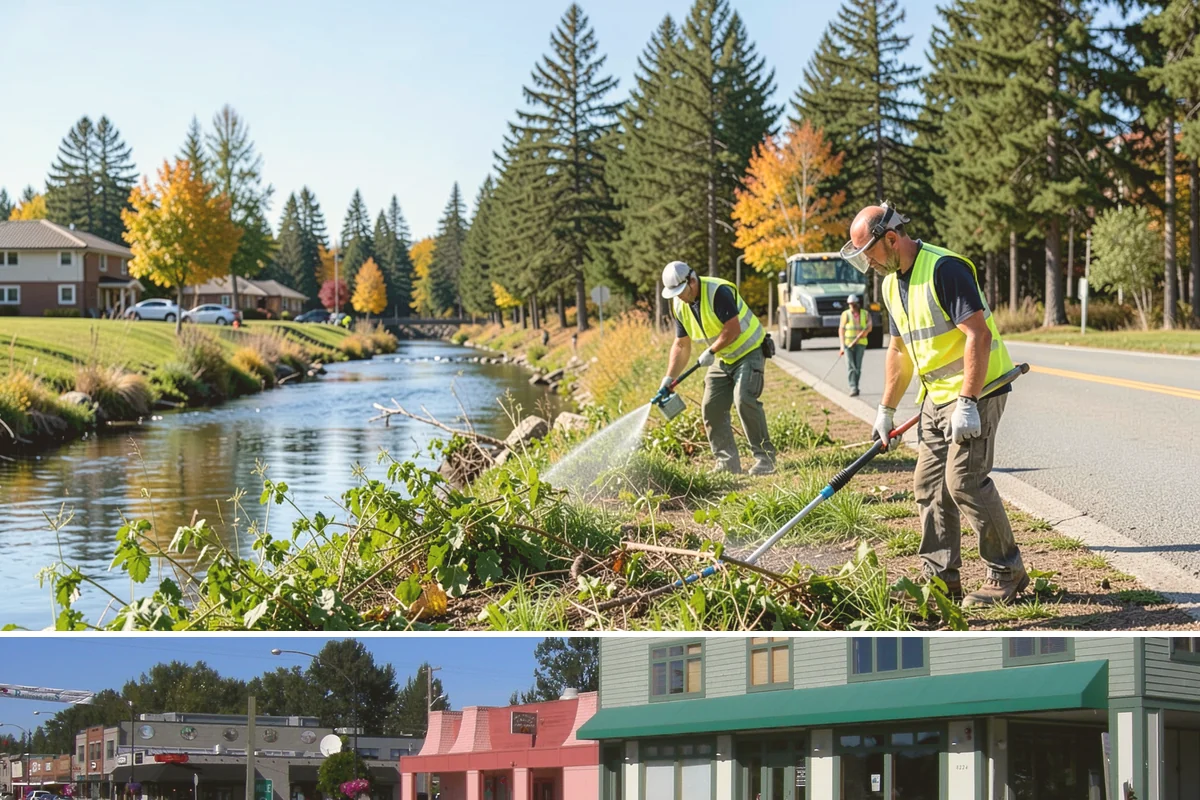 Sign Visibility Clearing in Snoqualmie, King County, WA - Sign clearing is most needed from May through September when foliage is full, with a valuable pre-winter pass to remove growth...
