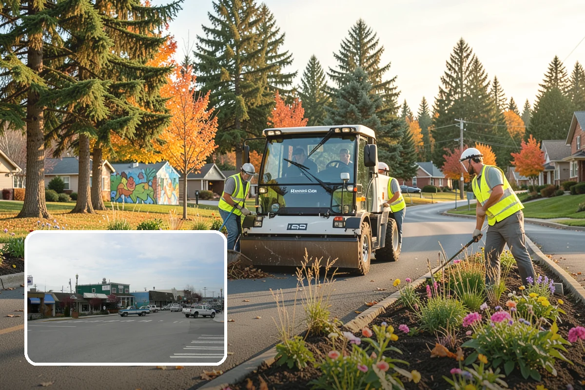 Sign Visibility Clearing in Stanwood, Snohomish County, WA - Restores MUTCD-compliant sign visibility and legibility distance