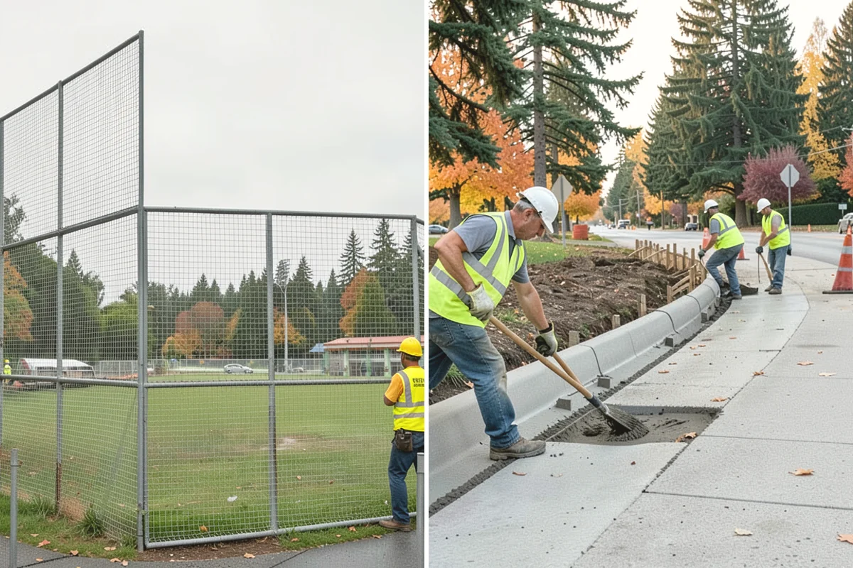 Sign Visibility Clearing in Steilacoom, Pierce County, WA - Inventory sign locations and assess vegetative obstruction of each face and approach