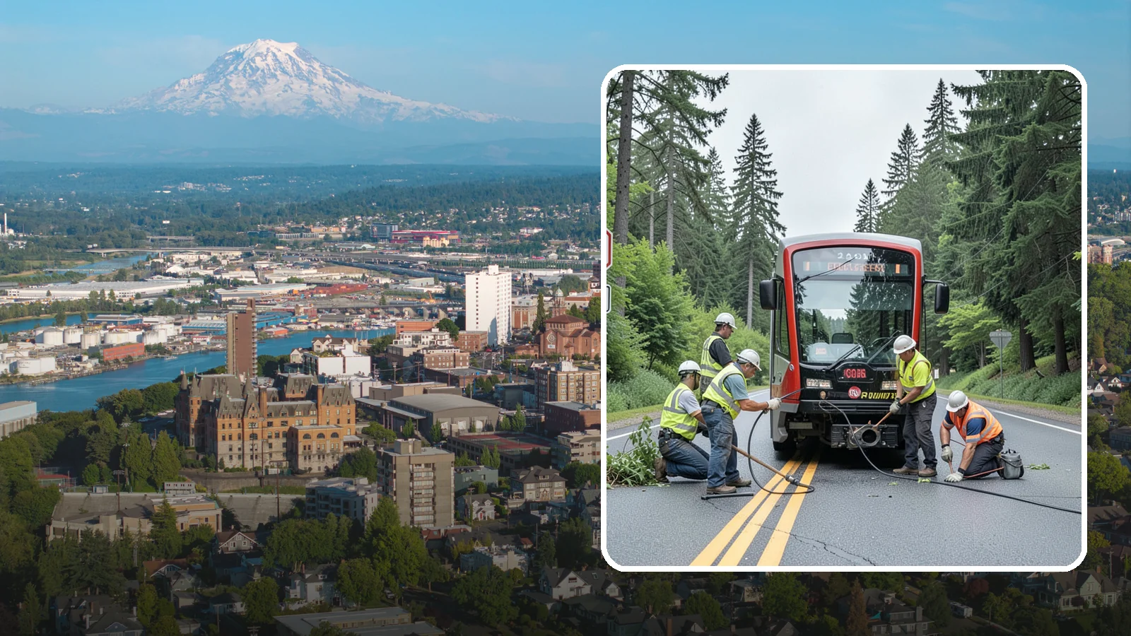 Sign Visibility Clearing in Tacoma, Pierce County, WA - Selective clearing that restores unobstructed sight lines to regulatory and warning signs for driver safety and liability...
