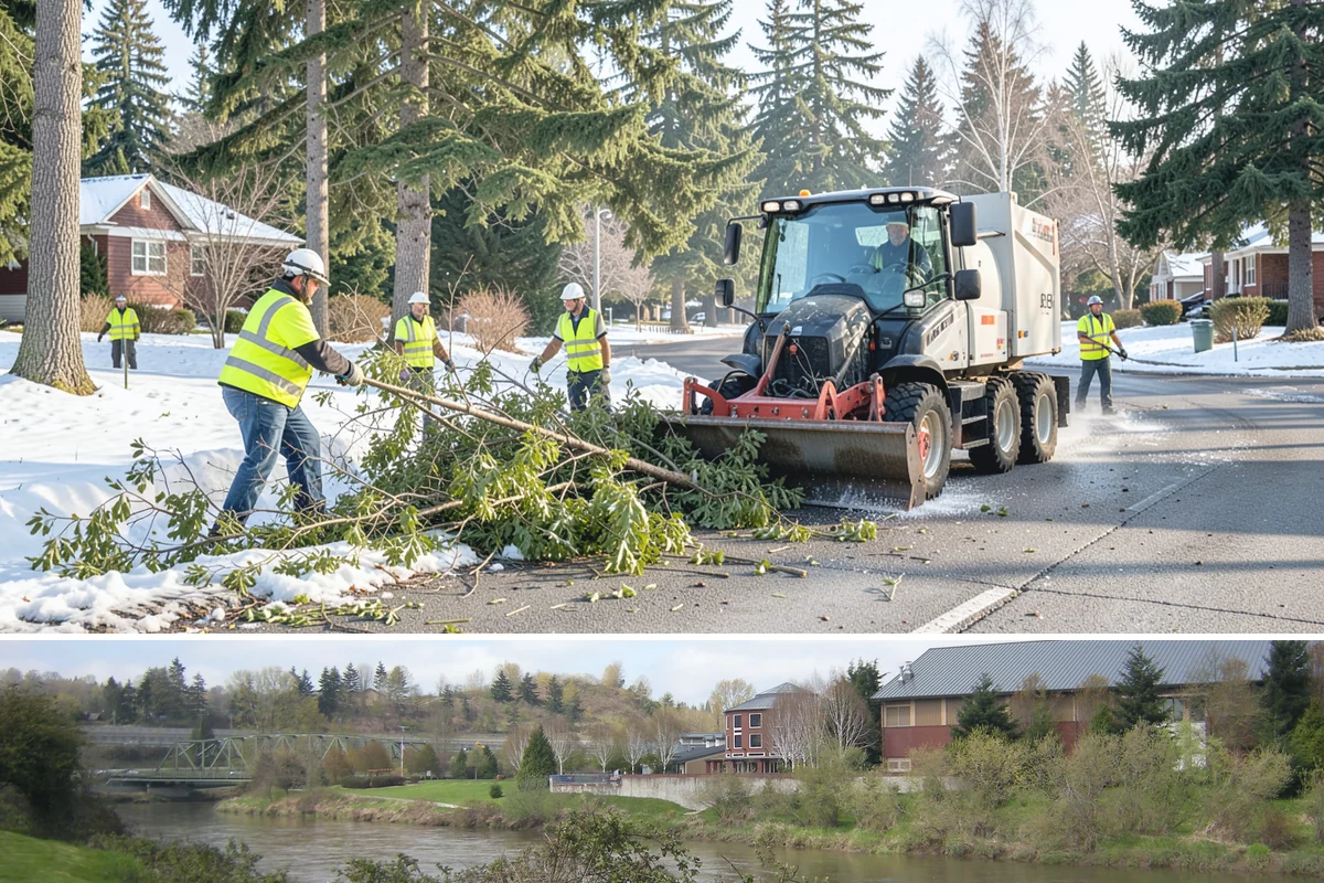 Sign Visibility Clearing in Tukwila, King County, WA - Sign clearing is most needed from May through September when foliage is full, with a valuable pre-winter pass to remove growth...