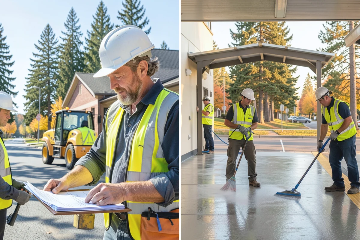 Sign Visibility Clearing in Wilkeson, Pierce County, WA - Inventory sign locations and assess vegetative obstruction of each face and approach