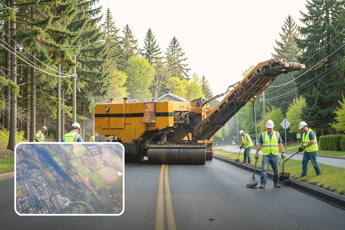 Silt & Sediment Removal in Algona, King County, WA - Restored conveyance and storage capacity