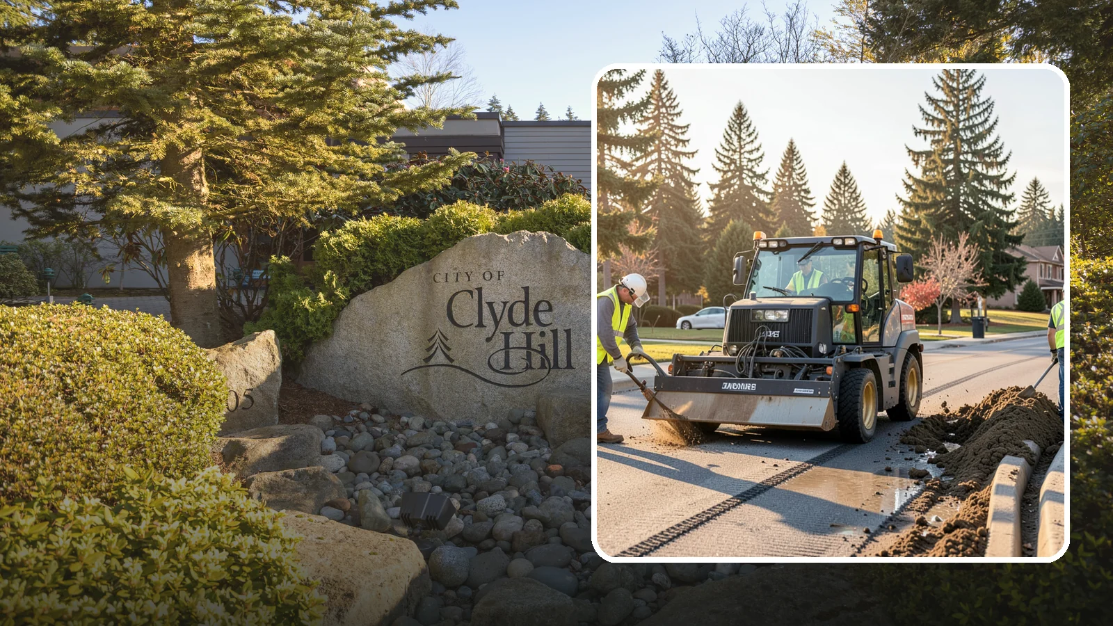 Silt & Sediment Removal in Clyde Hill, King County, WA - Removal of accumulated silt and sediment from stormwater conveyances and facilities.