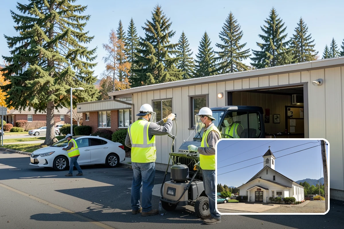 Silt & Sediment Removal in Concrete, Skagit County, WA - Restored conveyance and storage capacity
