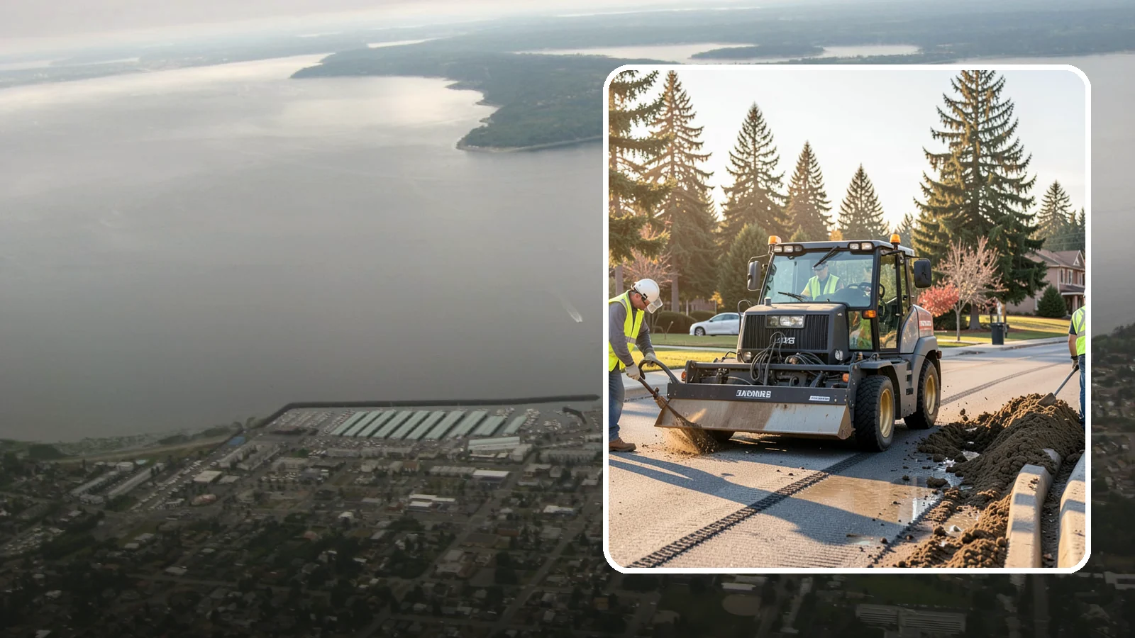Silt & Sediment Removal in Des Moines, King County, WA - Removal of accumulated silt and sediment from stormwater conveyances and facilities.