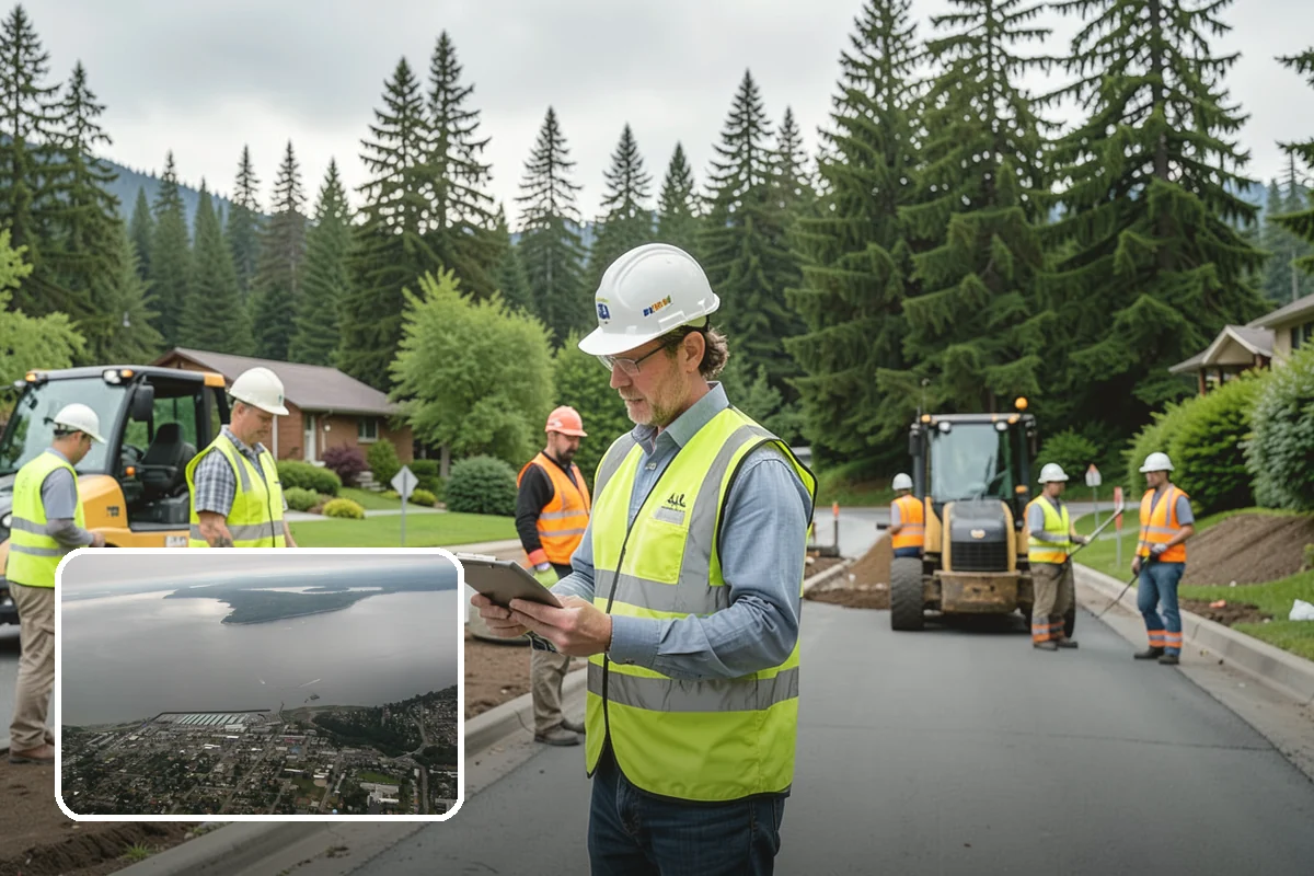 Silt & Sediment Removal in Des Moines, King County, WA - Restored conveyance and storage capacity
