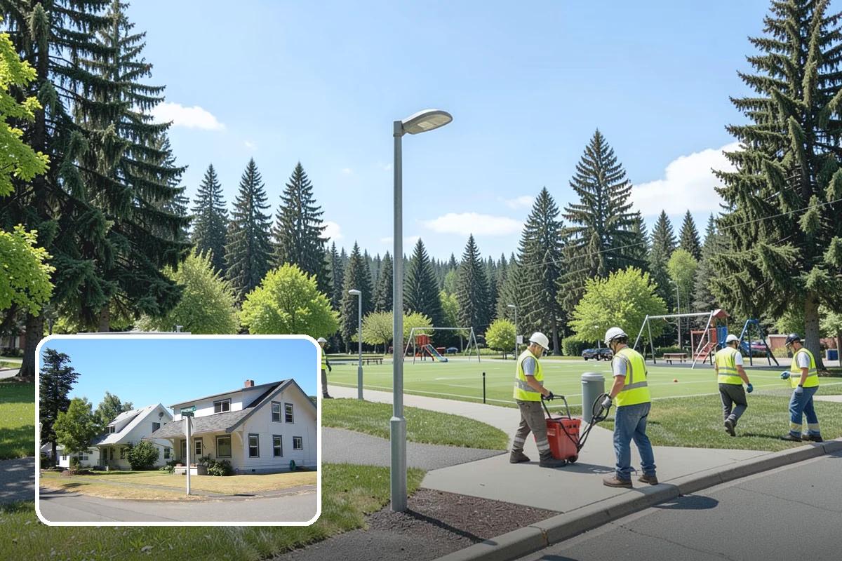 Silt & Sediment Removal in DuPont, Pierce County, WA - Restored conveyance and storage capacity