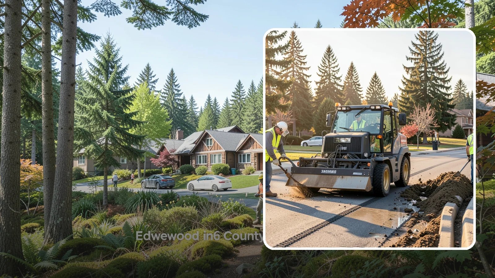 Silt & Sediment Removal in Edgewood, Pierce County, WA - Removal of accumulated silt and sediment from stormwater conveyances and facilities.
