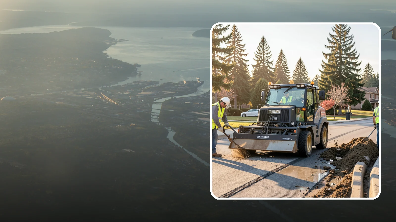 Silt & Sediment Removal in Fife, Pierce County, WA - Removal of accumulated silt and sediment from stormwater conveyances and facilities.