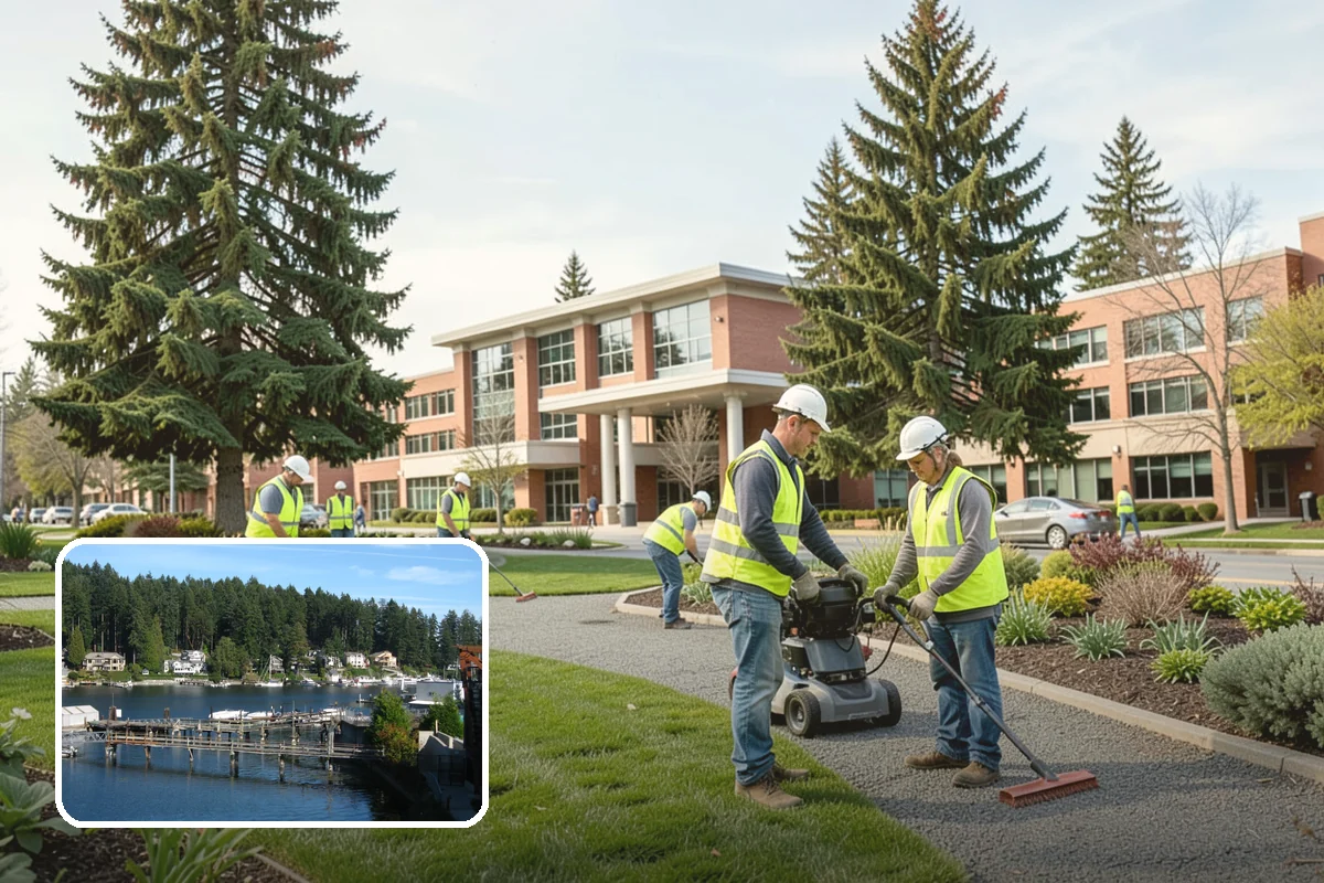 Silt & Sediment Removal in Gig Harbor, Pierce County, WA - Restored conveyance and storage capacity