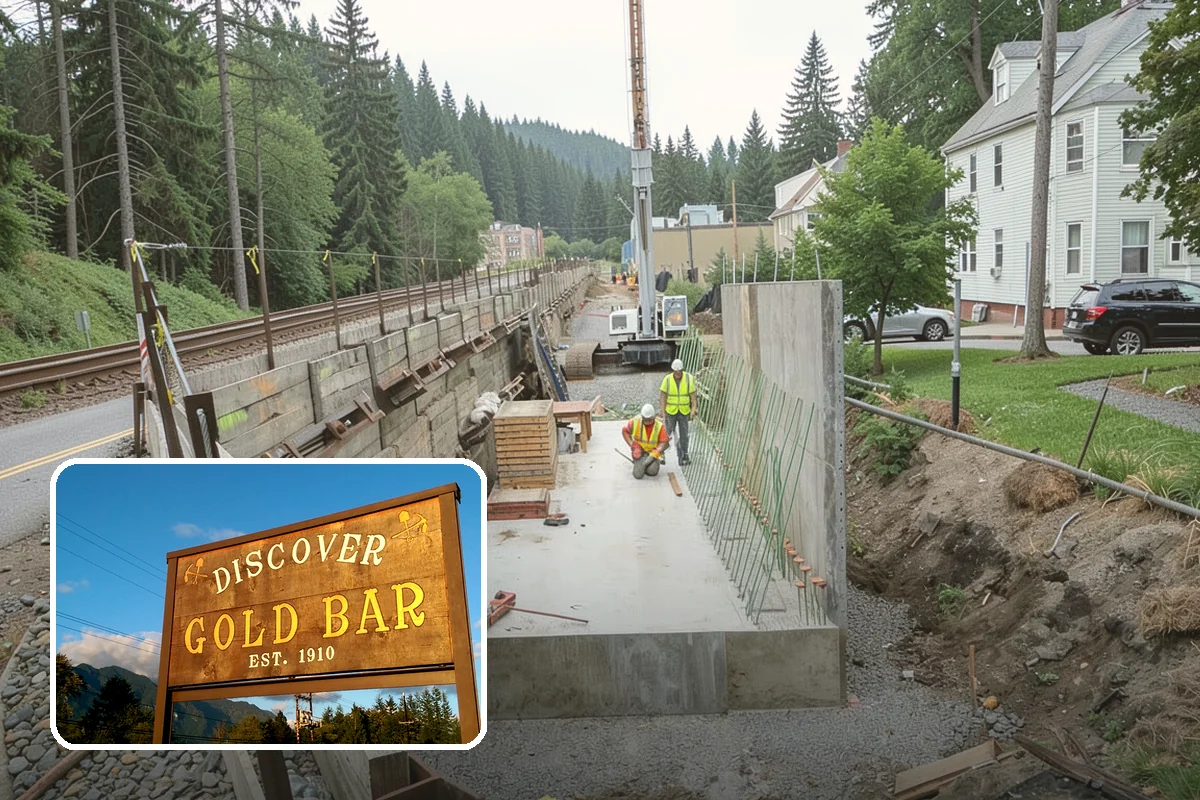Silt & Sediment Removal in Gold Bar, Snohomish County, WA - Restored conveyance and storage capacity