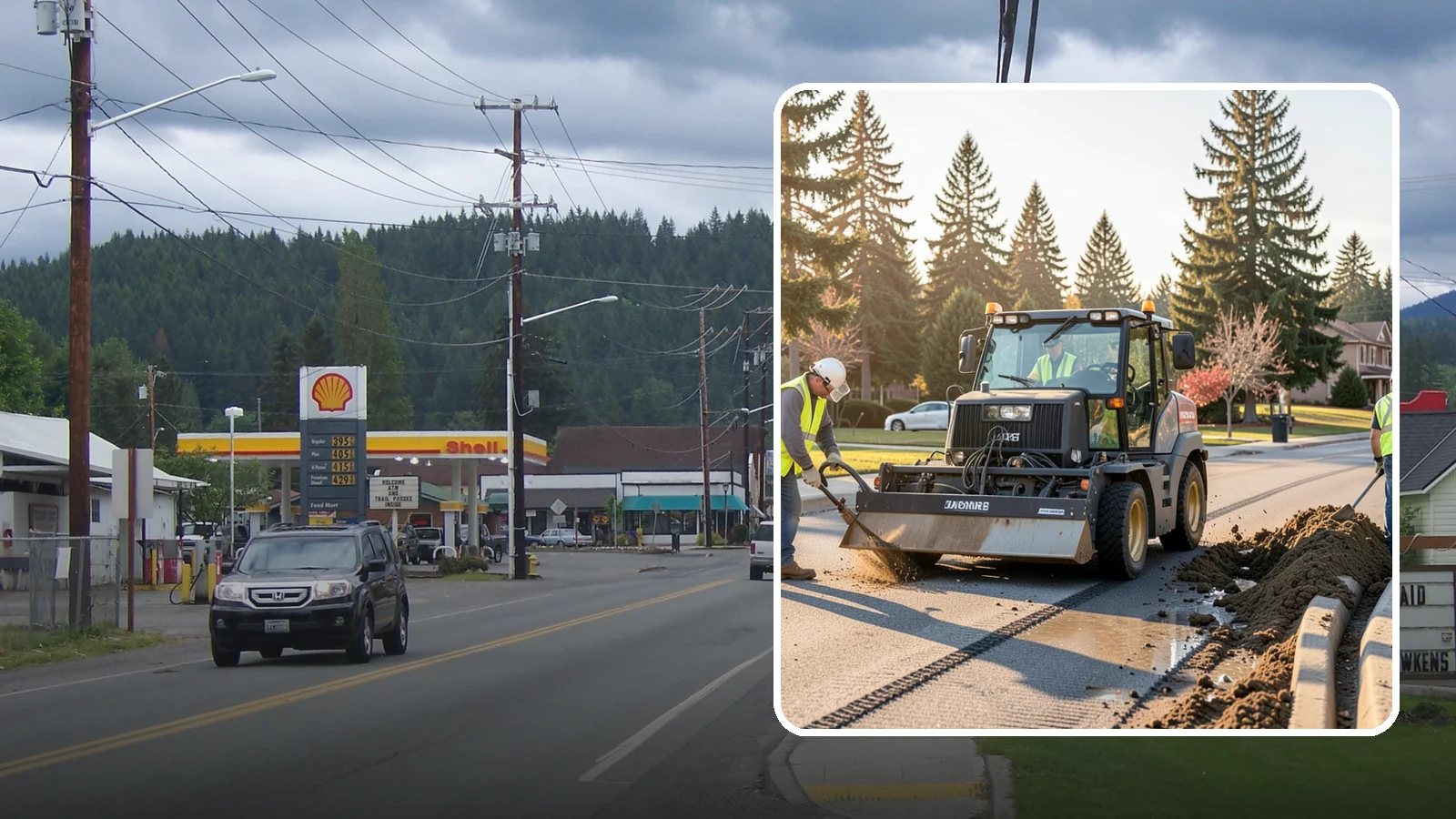 Silt & Sediment Removal in Granite Falls, Snohomish County, WA - Removal of accumulated silt and sediment from stormwater conveyances and facilities.