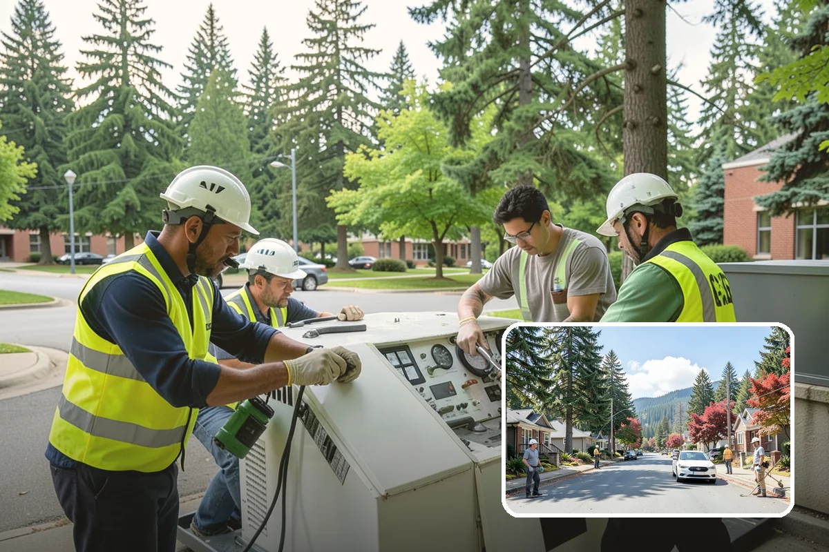 Silt & Sediment Removal in Hunts Point, King County, WA - Restored conveyance and storage capacity