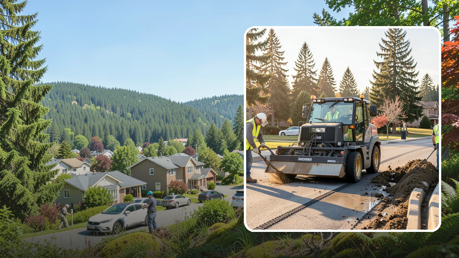 Silt & Sediment Removal in Index, Snohomish County, WA - Removal of accumulated silt and sediment from stormwater conveyances and facilities.