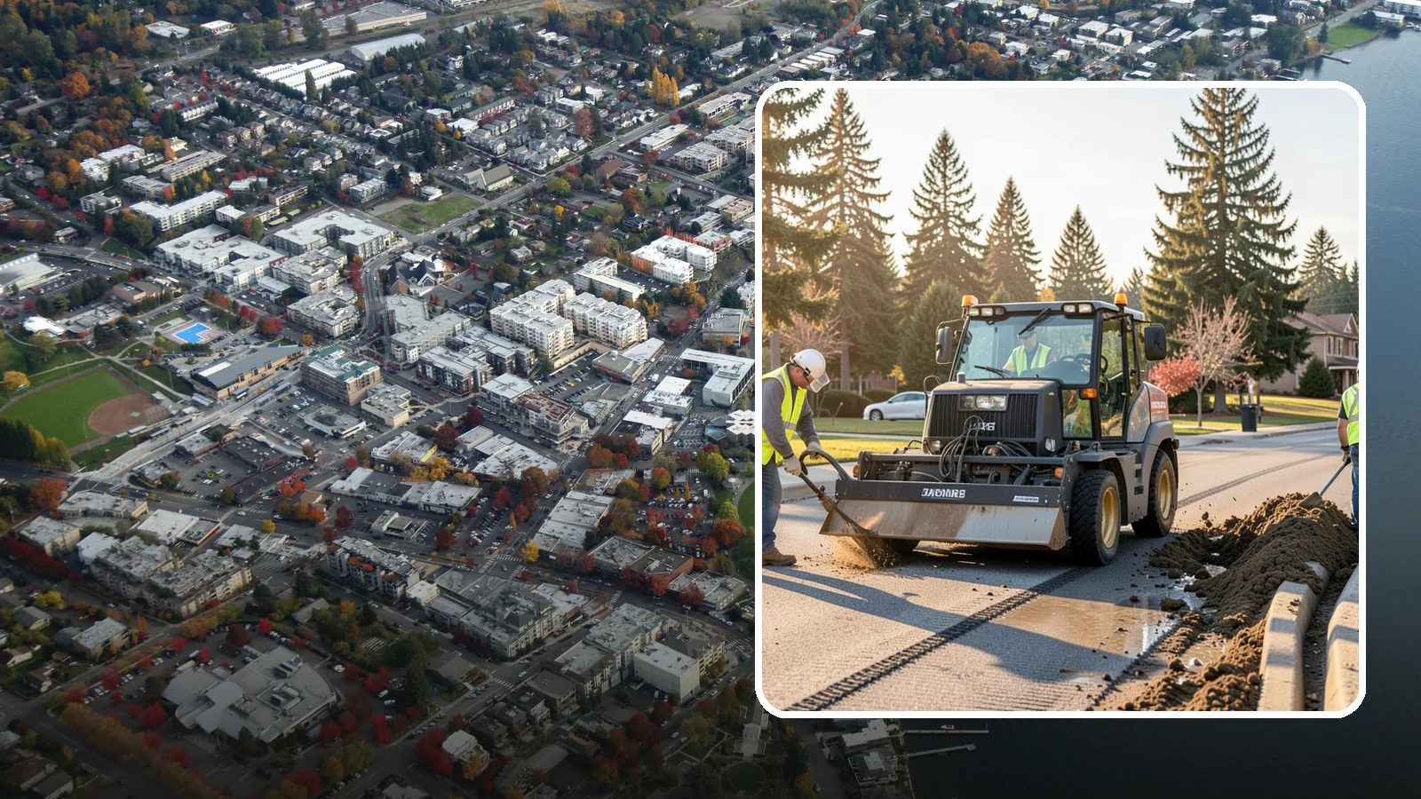 Silt & Sediment Removal in Kirkland, King County, WA - Removal of accumulated silt and sediment from stormwater conveyances and facilities.