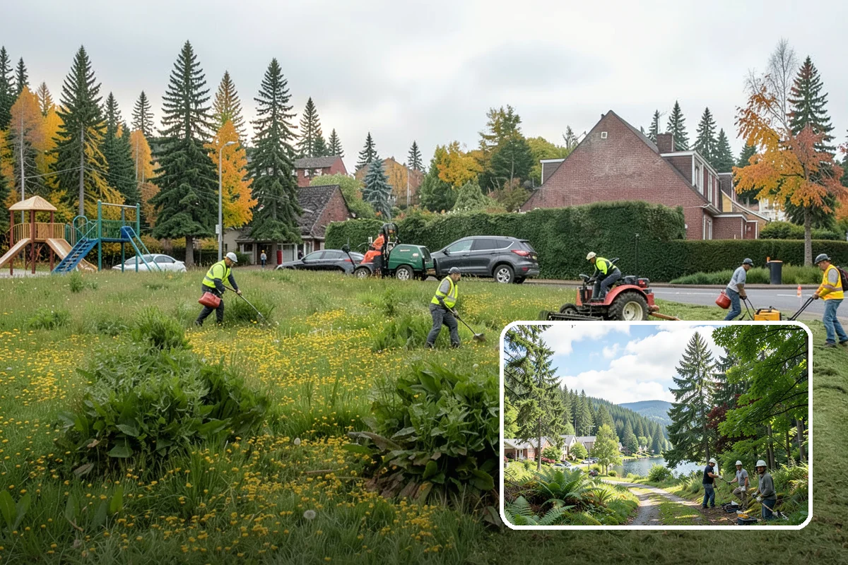 Silt & Sediment Removal in Lake Forest Park, King County, WA - Restored conveyance and storage capacity