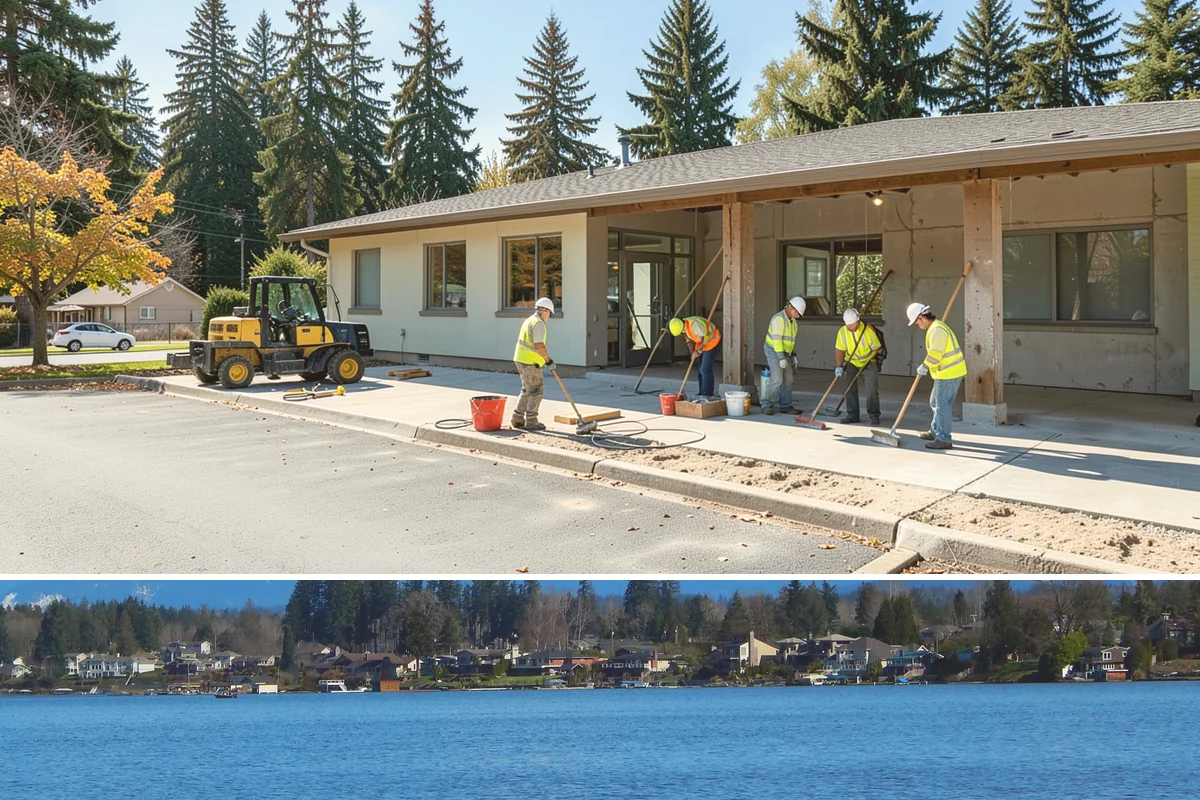 Silt & Sediment Removal in Lake Stevens, Snohomish County, WA - Removal from ponds and channels is scheduled during dry summer conditions when dewatering and access are most practical.
